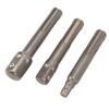 Garosa 3Pcs SDS Plus Socket Driver Set, 1/4 3/8 1/2 Socket Adapters Convert Drill into Power Socket High Occlusion Spring loaded Lock for Impact Driver