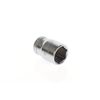 GEDORE Socket, 1/4" 6.3 mm drive, Hexagonal, 13 mm width, Tool, 20 13, Chrome-plated steel