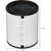For LEVOIT LV-H133 Air Purifier Replacement Filter Set -H13 True HEPA and Activa