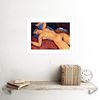 Wee Blue Coo Amedeo Modigliani Reclining Old Master Wall Art Print