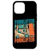Hülle für iPhone 15 Plus Retro Staplerfahrer Stapler Lagerist - Vintage Gabelstapler