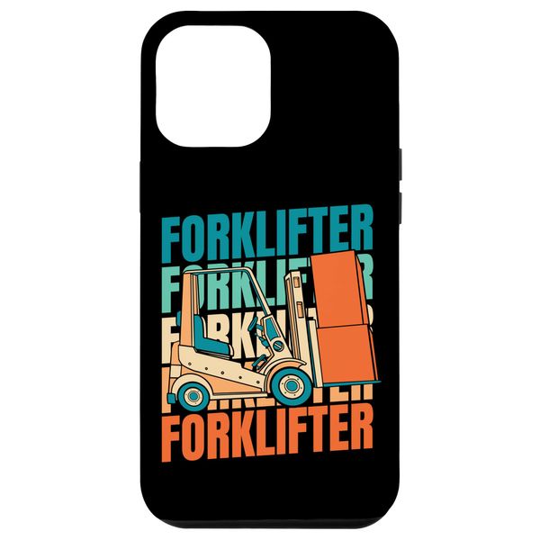 Hülle für iPhone 15 Plus Retro Staplerfahrer Stapler Lagerist - Vintage Gabelstapler