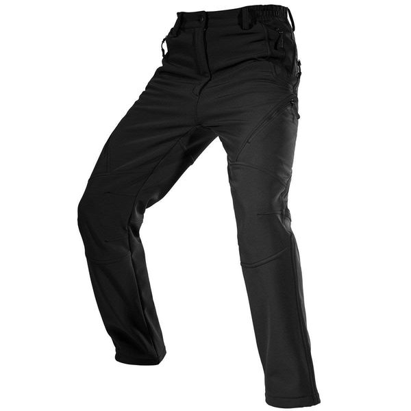 FREE SOLDIER Herren Winter wasserdichte Skihose Jagd Outdoor Hose Winddichte Thermohose Winterhose Softshellhose zum Klettern und Wandern