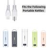 QRAGJBM Power Cord Replacement Cable for Portable Electric Kettle
