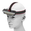 Dual Light COB LEDs Headlamp Head Torch Headlight Lamp Rechargeable Flashlight
