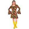 Widmann 17620 60s dress, Flowers, XXL