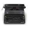 Royal Epoch 11" Portable Manual Typewriter with Carrying Case Gray Spanish