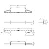 ICC Patch Panel Cable Management Bar