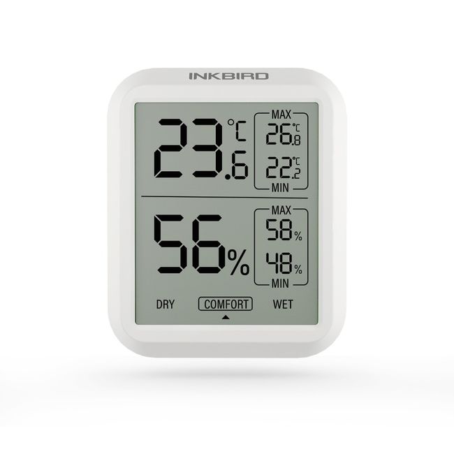 Digital Wall Thermometer Outdoor with Temperature Sensor C/F Switch for  Sauna and Swimming Pool - China Digital Thermometer Hygrometer, Digital  Probe Thermometer