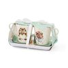Wrendale Designs - 'Diet Starts Tomorrow' Mug and Tray Set