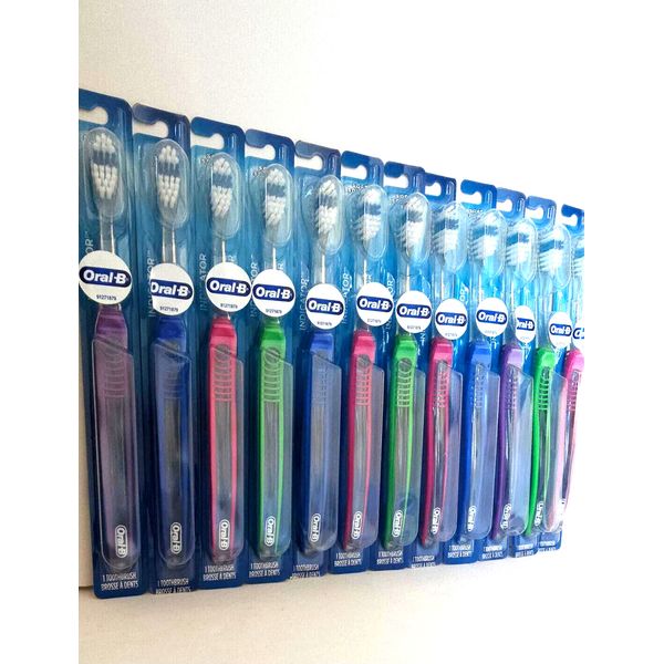 (12) Oral B Indicator 30 Compact SMALL head Soft Toothbrushes BEST PRICE!