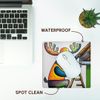 3dRose, Funny Cool Moose Cleaning Gutters Yard Work Abstract Gutter Cleaner, Mouse Pad