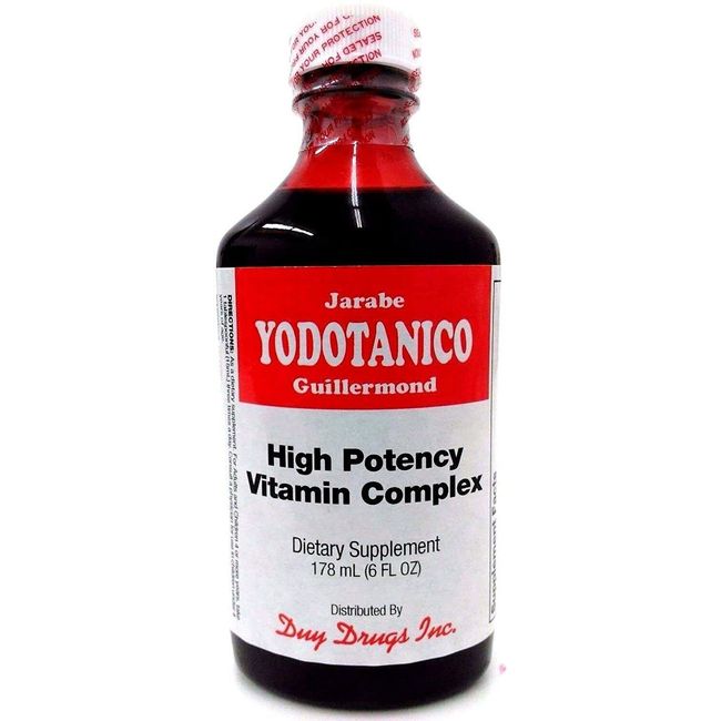 High Potency Vitamin Complex Jarabe Yodotanico