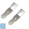 1970-72 Skylark / GS Trunk Spoiler Support Inner Reinforcements - Pair