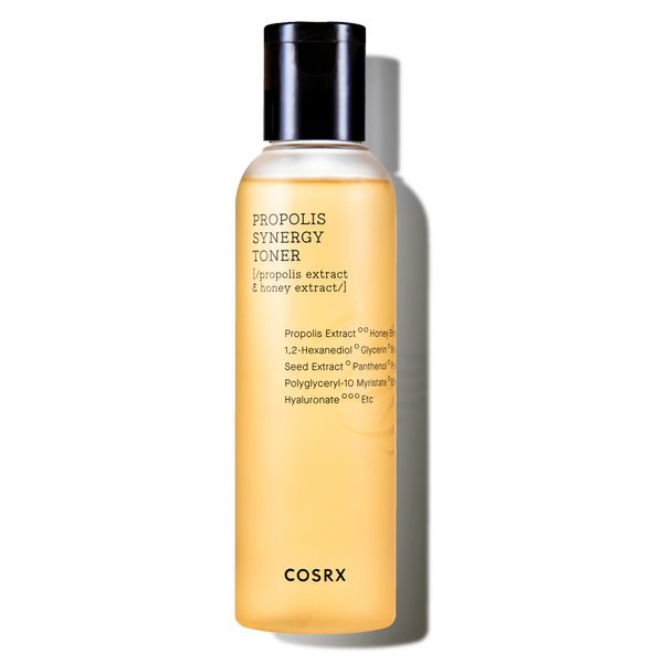 COSRX Propolis Synergy Toner, 9.8 fl oz (280 ml), Moisturizing, Nutrition, Soothing, Sensitive Skin, Hypoallergenic, Honey Toner, Honey Care, French Product, Moisturizing, Luster, Moisturizing,