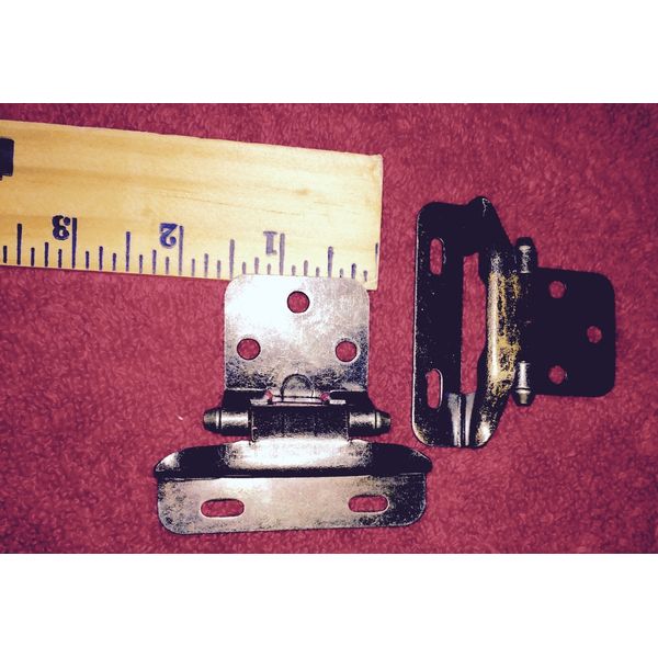  U-GET ***20*** Full Wrap Self Closing Cabinet Hinge (oil-rubbed)