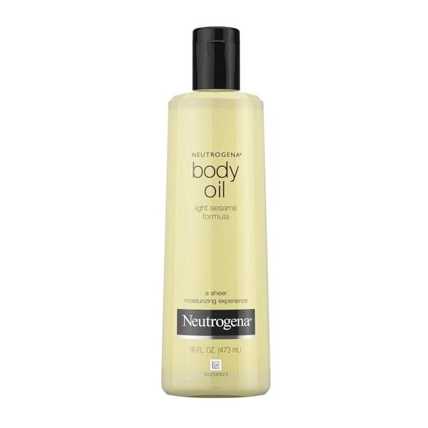 Neutrogena Body Oil Light Sesame Formula 16 Fl oz Moisturizing for Dry Skin