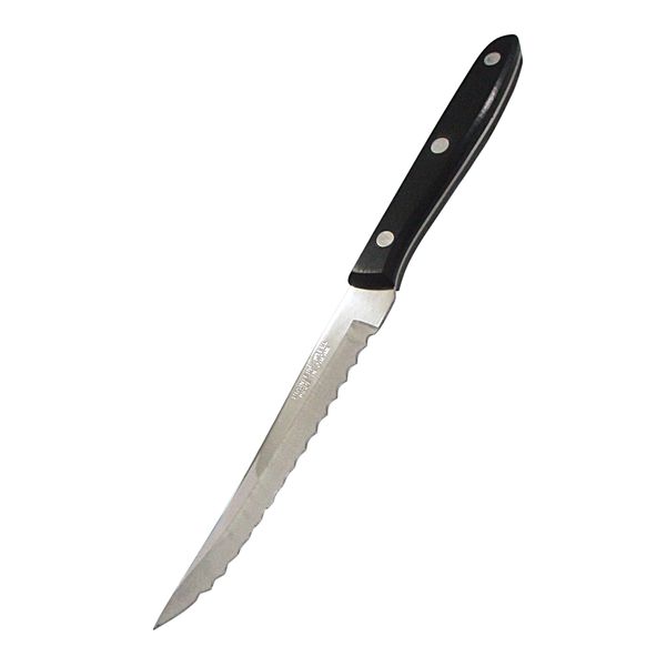 Shiny Steak Knife, Wooden Handle PR4329