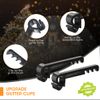 Aieve 30 Pack Gutter Brush Clips, Gutter Guard Clips, Gutter Brush Leaf Guard Fixing Clips Gutter Hook for String/Outdoor Lights, Keeps Gutter Brush in Place