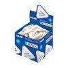MILAN Box 36 triangular rubber bands 4836 white