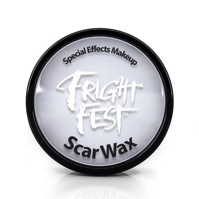 Fright Fest Scar Wax 20g - Fx wax used to create scars, lumps and warts - Use alongside our fake blood, spirit gum, liquid latex and halloween face paint creating the most gruesome makeup