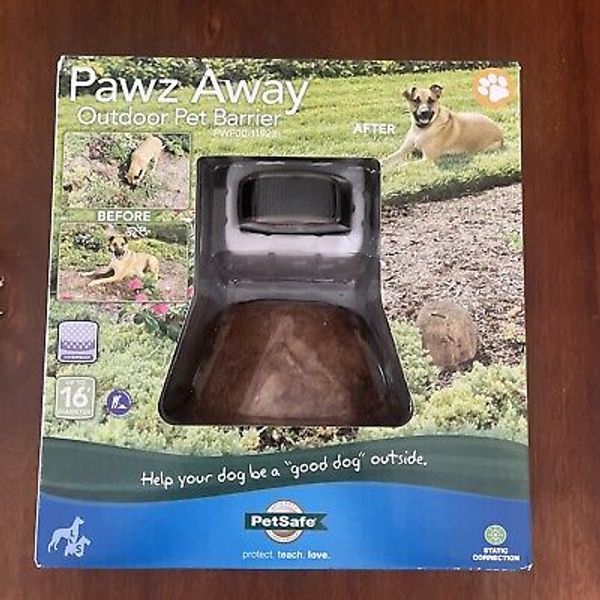 PetSafe PWF00-11923 Pawz Away Rock Pet Barrier Wireless Dog Collar System Sealed