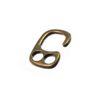 Paracord Planet Two Hole Clasps – Hook, Bronze (10 Pack)