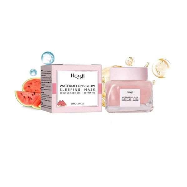 Watermelon Face Mask, Sleeping Face Mask, High Moisturizing Face Mask