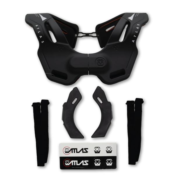 Atlas Neck Braces Vision Collar Black/Black L/XL