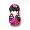 Nail Care 6 Piece Set Kokeshi Wind with Case (Black)