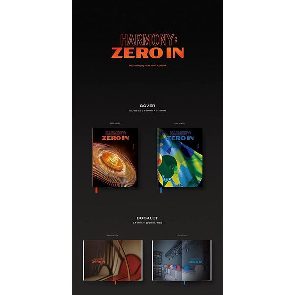 P1Harmony - Harmony : Zero in 4th Mini Album + Folded Poster (Kick in Ver.)