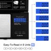 Gram Scale, Pocket Scale .01 Gram Accuracy, 200g Small Digital Scale for Food