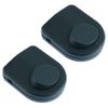 2 x Black Inline Foot Rocker Cord Switch 2.5A