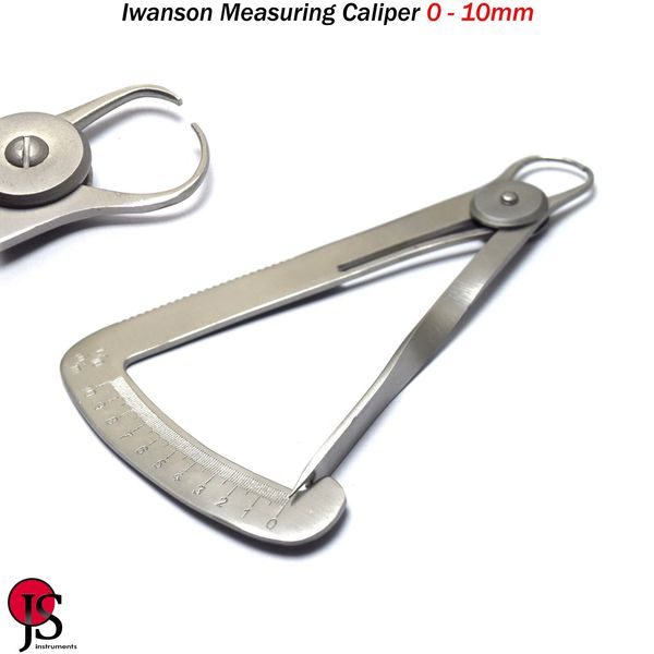 Dental Crown Iwanson Spring Caliper Measuring Gauge Thickness Orthodontic