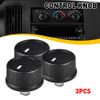 3x Replacement Heater HVAC Temperature Control Knob for Chevy Express GMC Savana