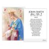 Funeral Memorial Prayer Cards - FPC1005ENCPSDP
