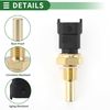 Motoforti Engine Coolant Temperature Sensor No.12566778 Water Temperature Sensor for Buick Enclave 2017 1 Pc