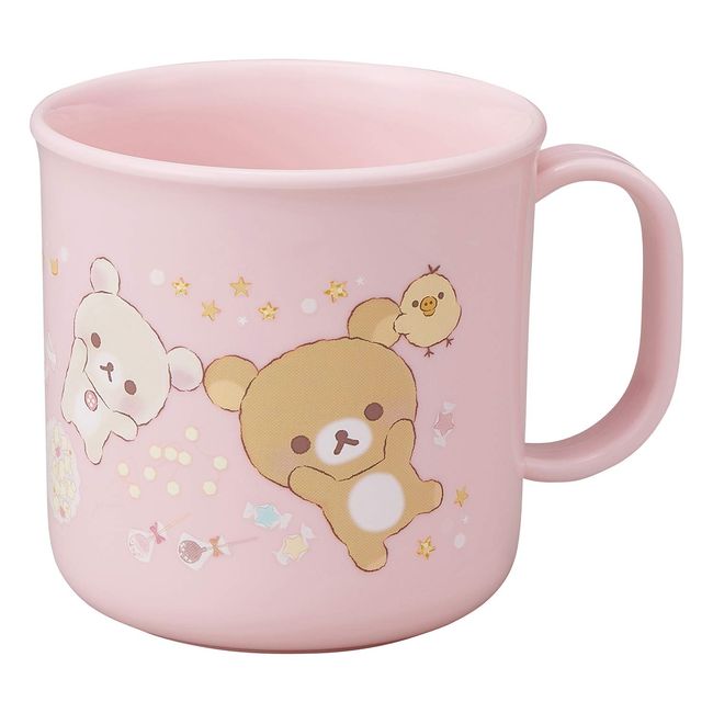 OSK C-1 Children's Cup 6.8 fl oz (200 ml), Rilakkuma No.2, Plastic Cup, Made in Japan