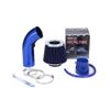 3" Blue Car Cold Air Intake Filter Induction Pipe Power Flow Hose Kit For Ford