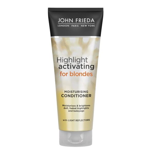 John Frieda Sheer Blonde Highlight Activating Moisturising Conditioner for Lightened and Highlighted Blonde Hair 250 ml