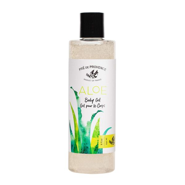 Organic Aloe Collection Hydrating Body Gel (8oz), Fresh Cucumber Scent