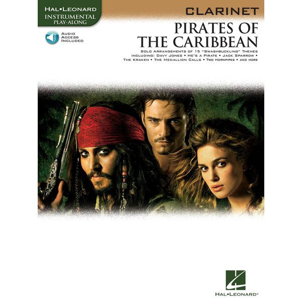 Klaus Badelt Pirates Of The Caribbean (Clarinet) Clt Book (Hal Leonard Instrumental Play-Along)