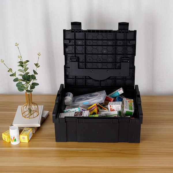 Waterproof Dry Box Protective Case Travel Safe Toolbox for Pistols, First Aid