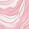 Creative Converting Rosé All Day Geode Napkins, 6.5", Pink