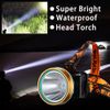 Super Bright Led Headlight Head Lamp USB Rechargeable Torch Work Flashlight New