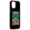 iPhone 13 Pro Max Vegan Wake up to milk the almonds Case