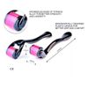 Derma Roller -Titanium 540 Needles 0.5mm + Free travel case |Micro needling| Derma Skin Roller |Micro needle roller for Skin Rejuvenation Anti Ageing Wrinkle Hair regeneration Scar