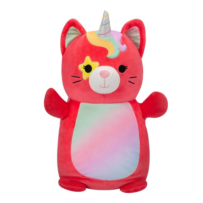 Squishmallows HugMees Original 14-Inch Sienna Pink Starry Eyed Caticorn - Large Ultrasoft Official Jazwares Plush