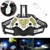 11 LED Rechargeable LED Headlamp Headlight Flashlight Head Torch