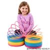 Rhode Island Novelty 7" (175MM) Rainbow Jumbo Coil Spring